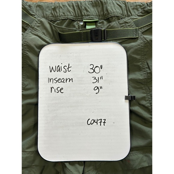 Olive Green Women's Convertible Pants - Picture 3 of 11